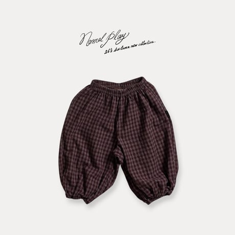 normalplay/15. tart jogger pants 12M-L