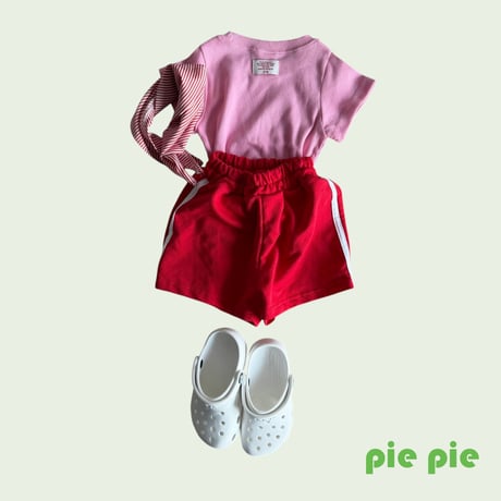 pie/19. line half pants XS-XL