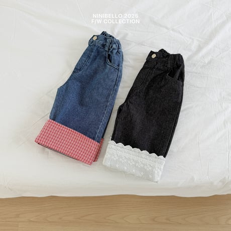 ninibello/93. love me denim pants XS-XL