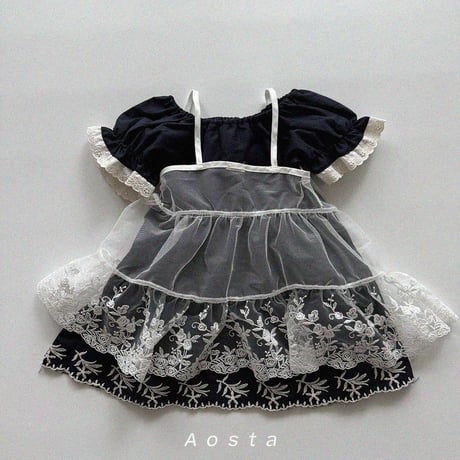 aosta/32. Lace Open Dress FREE