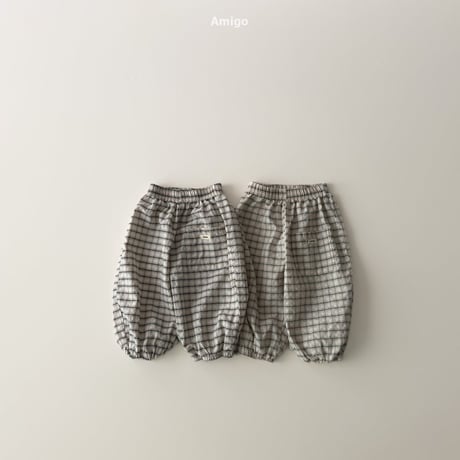 amigo/45. rectangle gojangi pants XS-XL