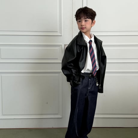 ellymolly/46. flap denim pants 13-19