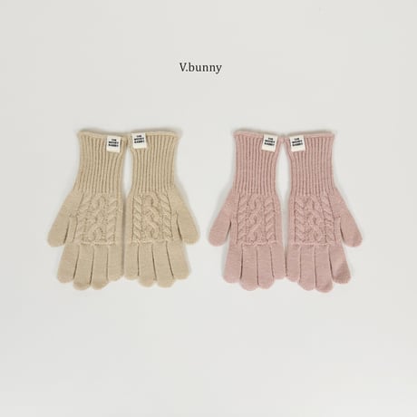 vbunny/17. cable glove FREE(8CM_22CM)
