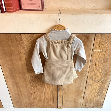 ohho/14. vanilla overalls skirt pants S-2XL