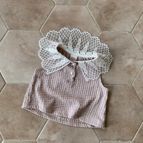 bebeholic/39. poppy collar T-shirt S(3-6M)-L(12-18M)