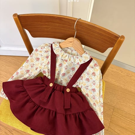 ohho/1. mone fril blouse S-2XL