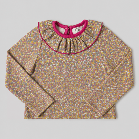 ueo/54. pipi fril T-shirt S-JS