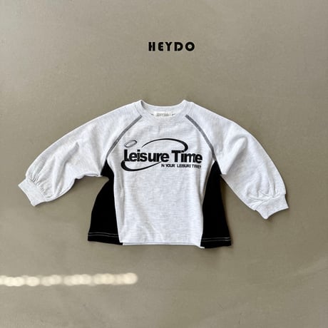 heydo/22. time two color T-shirt JS-JL
