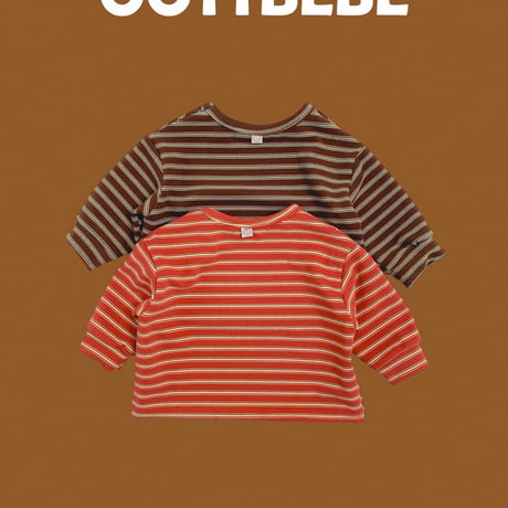 oottbebe/6. modern bori T-shirt XS(0-1Y)-XL(4-5Y)