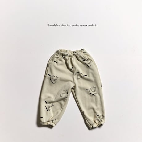 normalplay/16. darling hols jogger pants 12M-XL