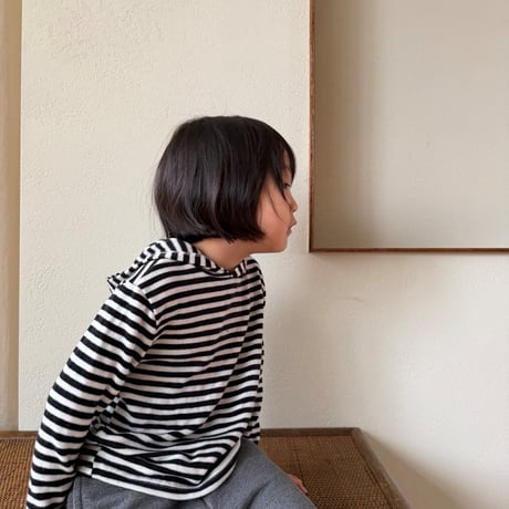 minibonbon/17. hood T-shirt XS-XL