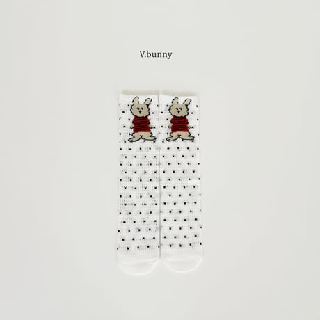 vbunny/49. kongkong bunny socks set FREE