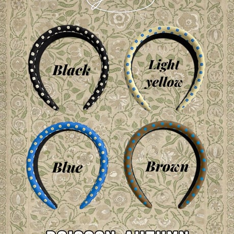 poisson/31. dot hairband FREE