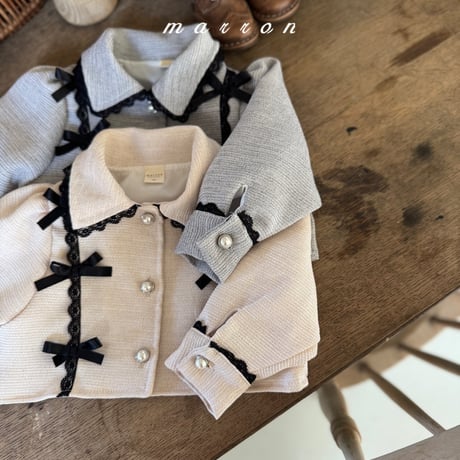 marron/56. amelia set ( jacket ) skirt XS-L