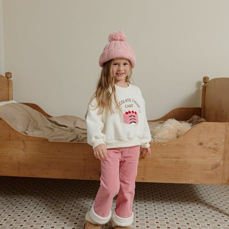 melikey/50. corduroy heart boots cut JS-JM