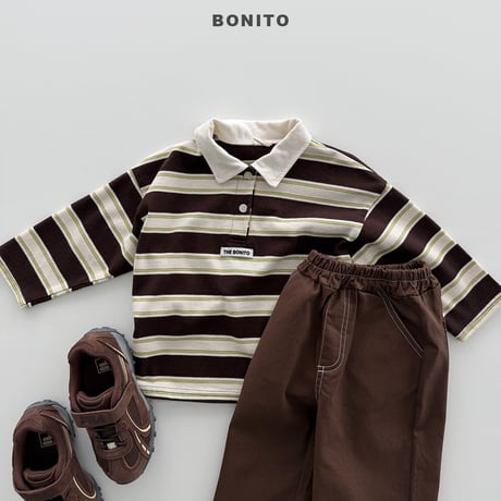 bonito/49. st collar T-shirt JS-JM