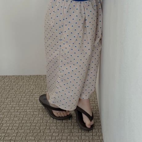 plain/41. Triangle wide pants XS-XL