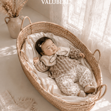 valubebe/19. check smoke blouse 6M-S