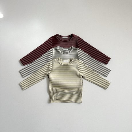 minirobe/25. Yoyo Striped T-Shirt  S-XL