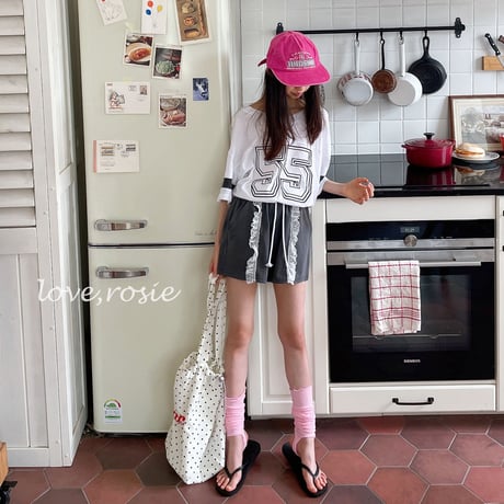 loverosie/142. number v neck boxy tee  3XL