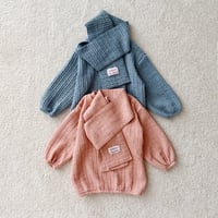 urbanrabbit/71. Cable Long Top & Scarf Set JS-JM