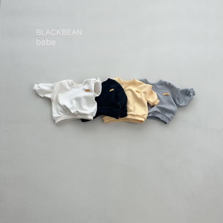 blackbean/24. bebe man-to-man S-M