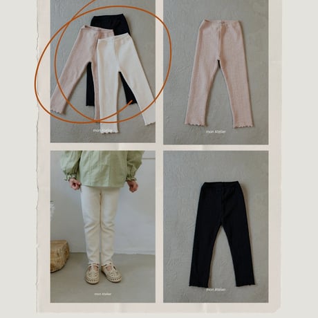 monatelier/8. jargard leggings S-2XL