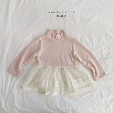 melikey/8. pompom sha fril T-shirt JS-JM