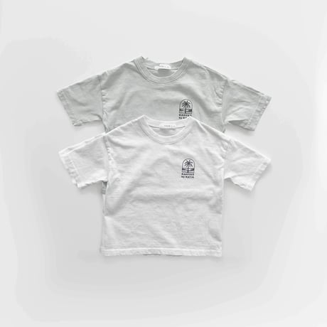 fromi/60. palm tree T-shirt JS-JL