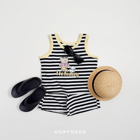 oottbebe/61. holly day sleeveless updown set XS(1-2Y)-XL(6-7Y)