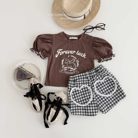 melikey/28. pony puff T-shirt JS-JM