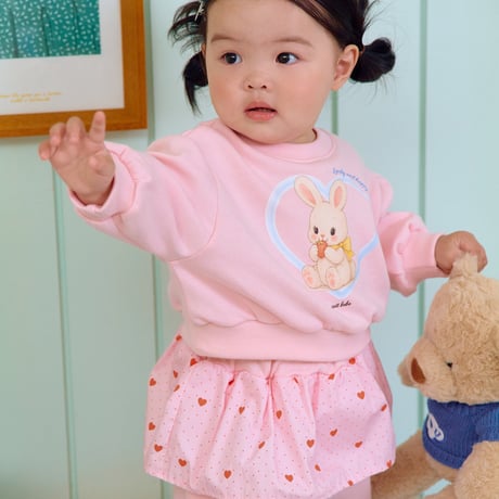 oottbebe/37. cuty rabbit updown set XS(0-1Y)-XL(4-5Y)