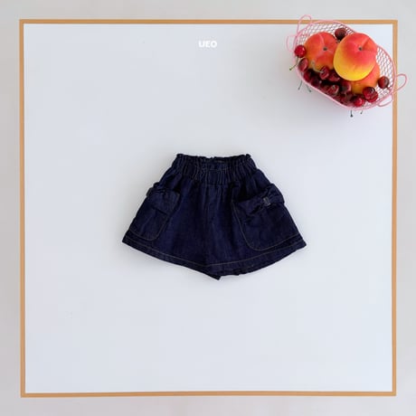 ueo/11. jenny ribbon denim pants S-XL
