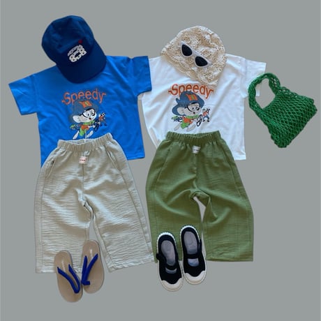 mikki/31. speedy jerry half t T-shirt ADULT