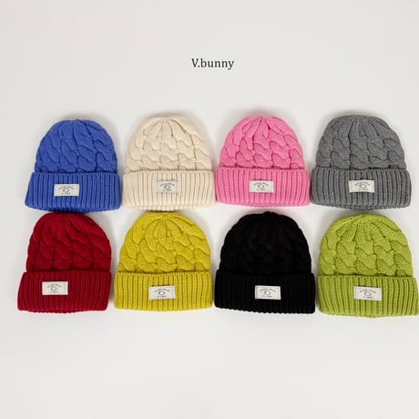 vbunny/48. big roof beanie FREE(48CM-53CM)