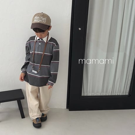 mamami/44. mood collar T-shirt XS-XL