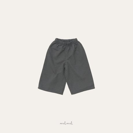 melmel/15. Dot wide pants XXS-XL