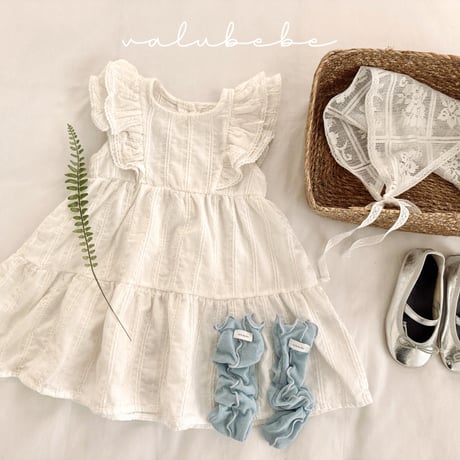 valubebe/51. rozi wing fril one-piece 6M-S