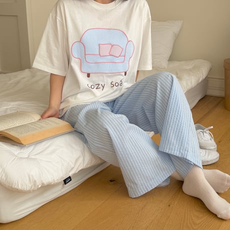 ninibello/137. adult ) Lounge cotton pants FREE