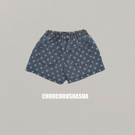 chouchoushasha/11. Star Denim Shorts XS-XL