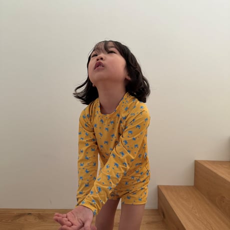 minibonbon/69. flower rashguard  XS-XL