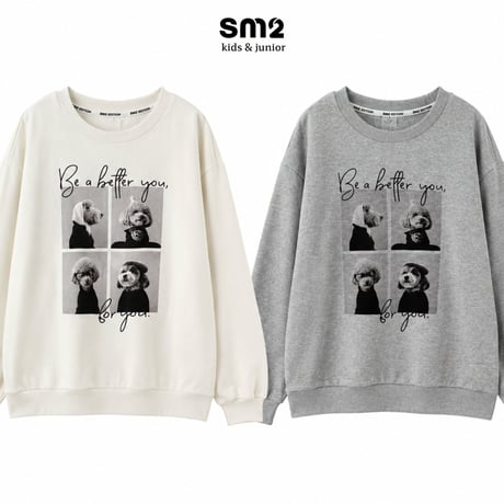 sm2/6. vintage puffy man-to-man 9-17