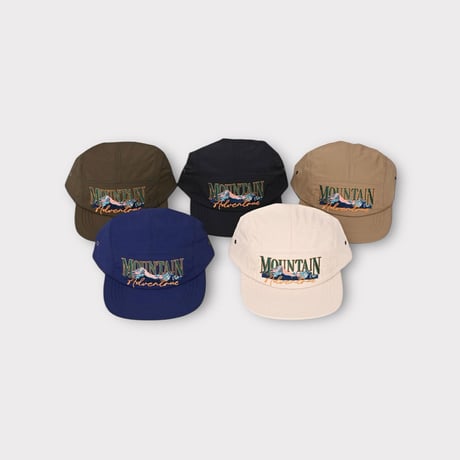 dudie/54. embroidery mountain cap FREE(52-56CM)