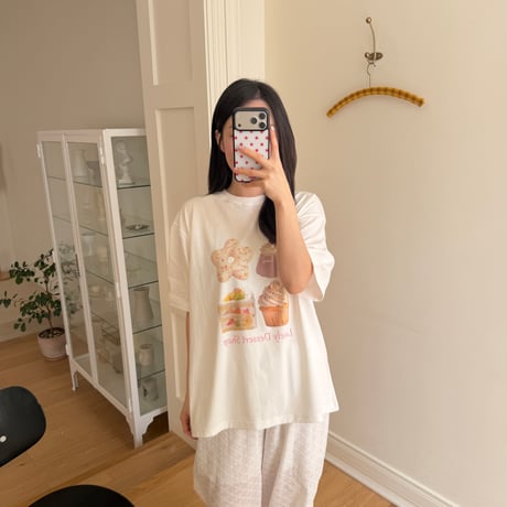 ninibello/131. adult ) jucy sweet half t T-shirt FREE