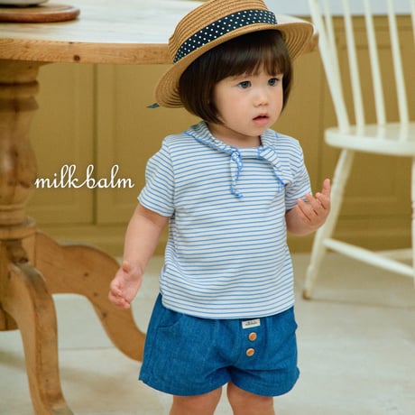 milkbalm/32. roy denim half pants XS-XL