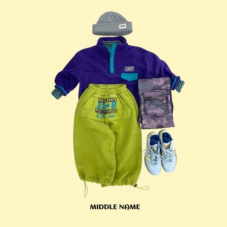 middlename/48. kangaroo pocket pants JS-JM