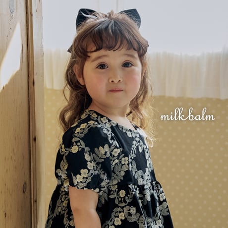 milkbalm/9. rosa embroidery one-piece XS-XL
