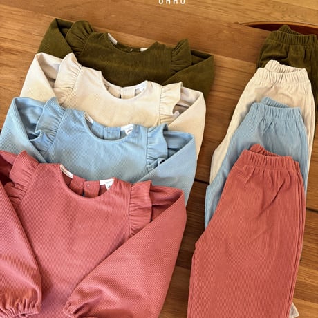ohho/21. soft corduroy blouse S-2XL