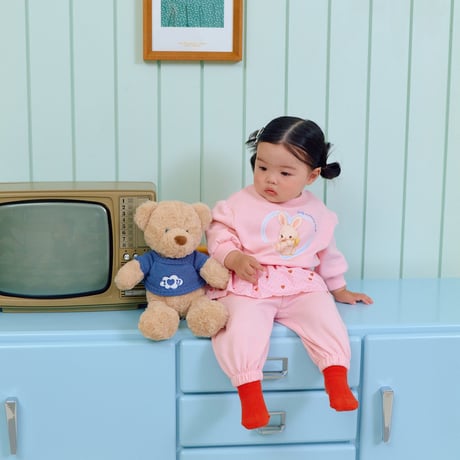 oottbebe/37. cuty rabbit updown set XS(0-1Y)-XL(4-5Y)