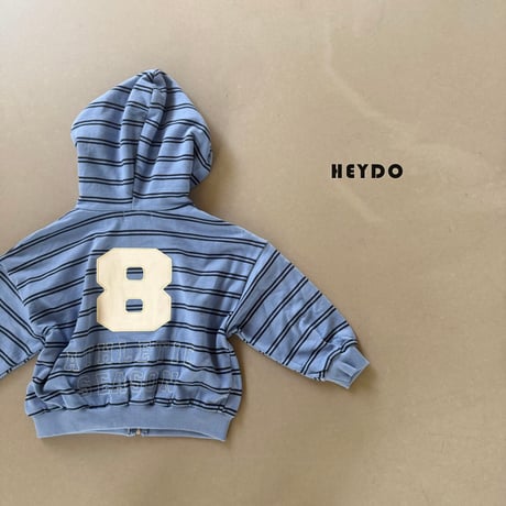 heydo/74. 8 patch ST hood zipup JS-JL